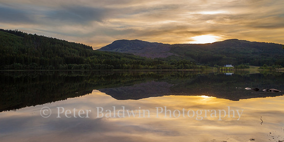 0221 - 0029  Sunset on the Loch
